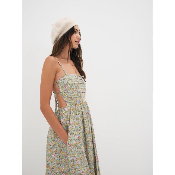 Free People Raleigh Midi Dress x For Love & Lemons - Picture 6 of 10